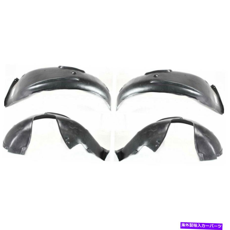 Fender Liner Splash BMW 530iスプラッシュガード/フェンダーライナー2001から2003 LH＆RHペア/セットのフロントベースの場合 For BMW 530i Splash Guard/Fender Liner 2001-2003 LH & RH Pair/Set Front Base 【並行輸入品】｜カスタムパーツ WORLD倉庫 36,680円