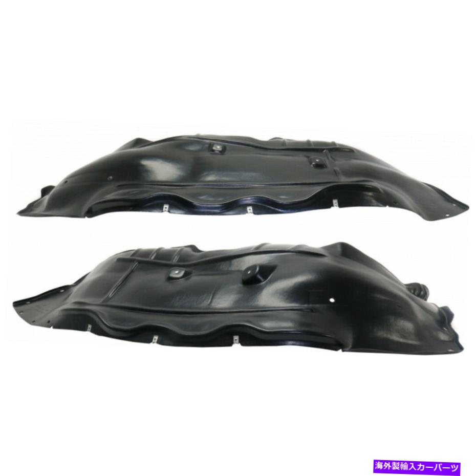 Fender Liner Splash GMCキャニオンスプラッシュガード/フェンダーライナー2015-2018 RHとLHペア/セットフロント用 For GMC Canyon Splash Guard/Fender Liner 2015-2018 RH and LH Pair/Set Front 【並行輸入品】|カスタムパーツ WORLD倉庫
