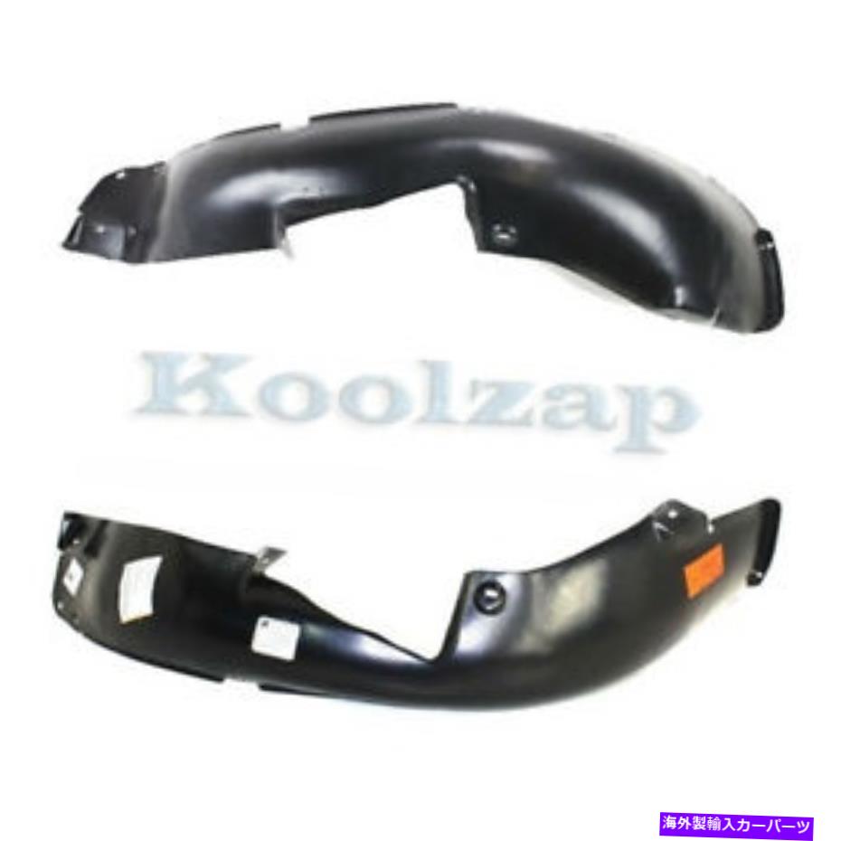 Fender Liner Splash 99-10 VWゴルフ＆99から05ジェッタフロントインナーフェンダーライナーパネル左右SET PAIR 99-10 VW Golf & 99-05 Jetta Front Inner Fender Liner Panel Left & Right SET PAIR 【並行輸入品】｜カスタムパーツ WORLD倉庫