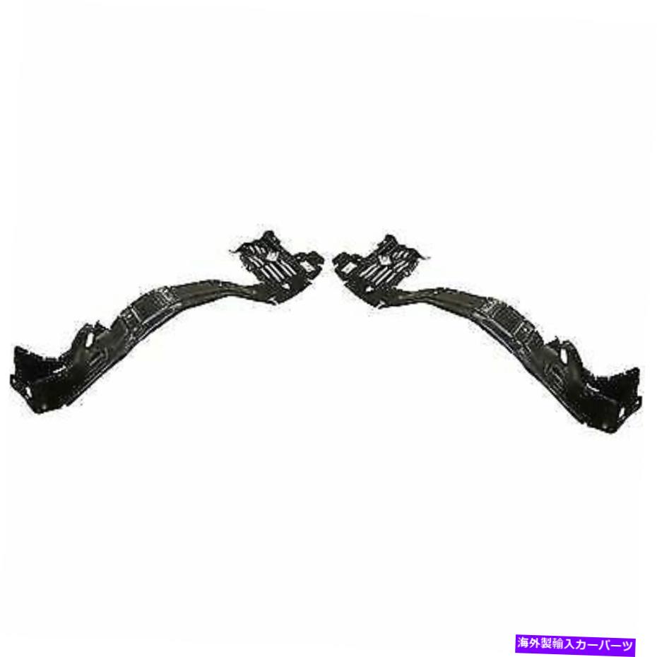 Fender Liner Splash 2スプラッシュシールズフェンダーライナーライナー左右サイドフロントペアの新しいセット New Set of 2 Splash Shields Fender Liners Liner Left & Right Side Front Pair 【並行輸入品】