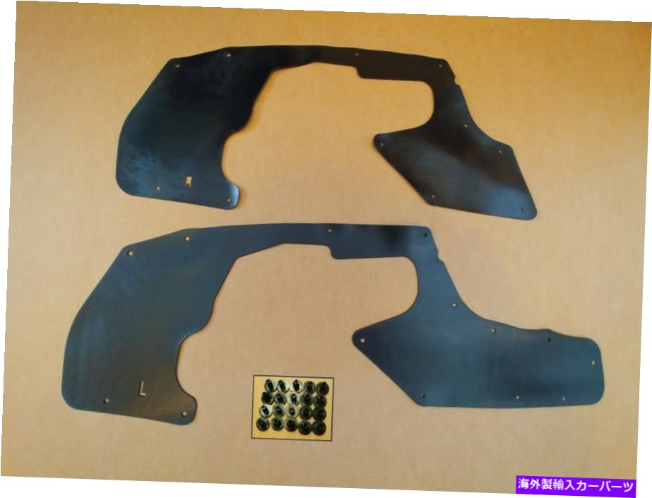 Fender Liner Splash 1995-2004トヨタタコマのすべてのモデルライナーシールHのためのスプラッシュエプロンW /クリップのセット Set of Splash Aprons W/Clips for 1995-2004 Toyota Tacoma All Models Liner Seal H 【並行輸入品】|カスタムパーツ WORLD倉庫