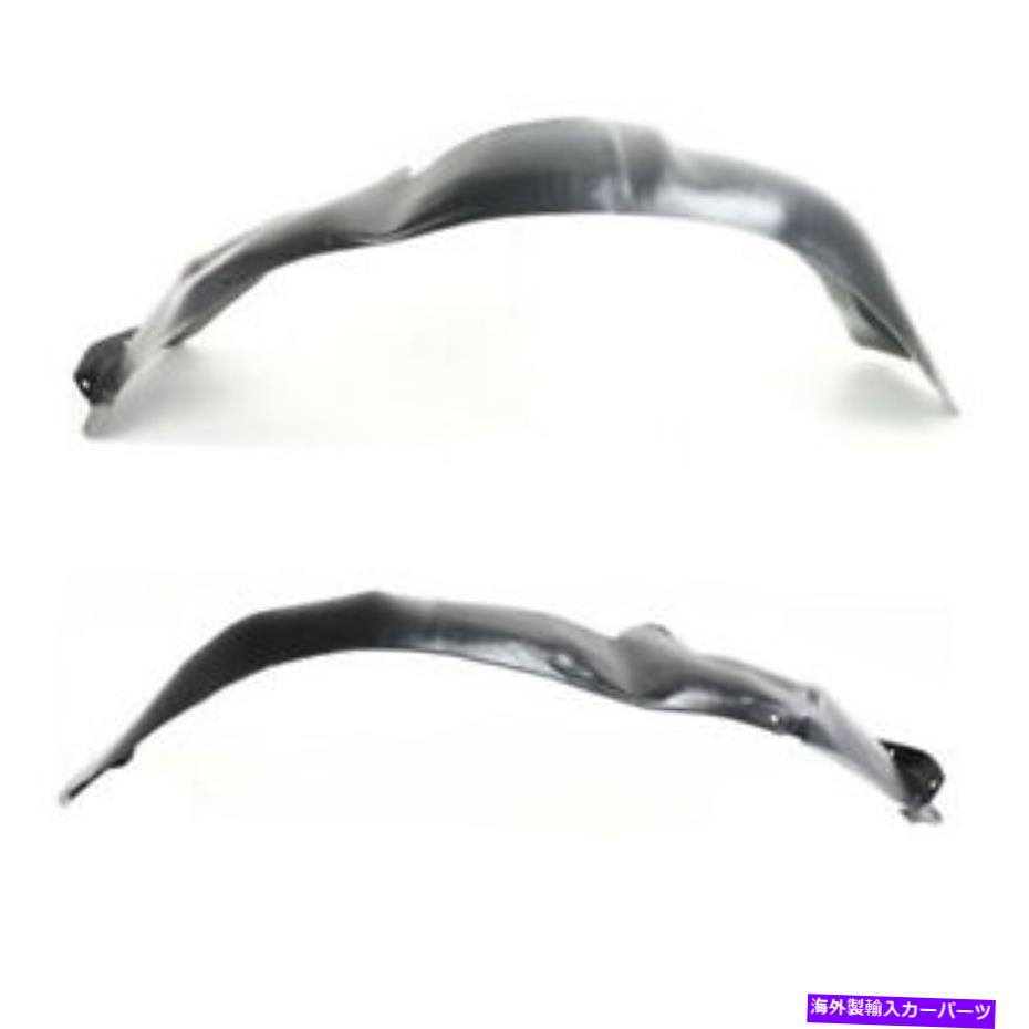Fender Liner Splash 93から02カマロフロントスプラッシュシールドインナーフェンダーライナーパネル左右SET PAIR 93-02 Camaro Front Splash Shield Inner Fender Liner Panel Left & Right SET PAIR 【並行輸入品】