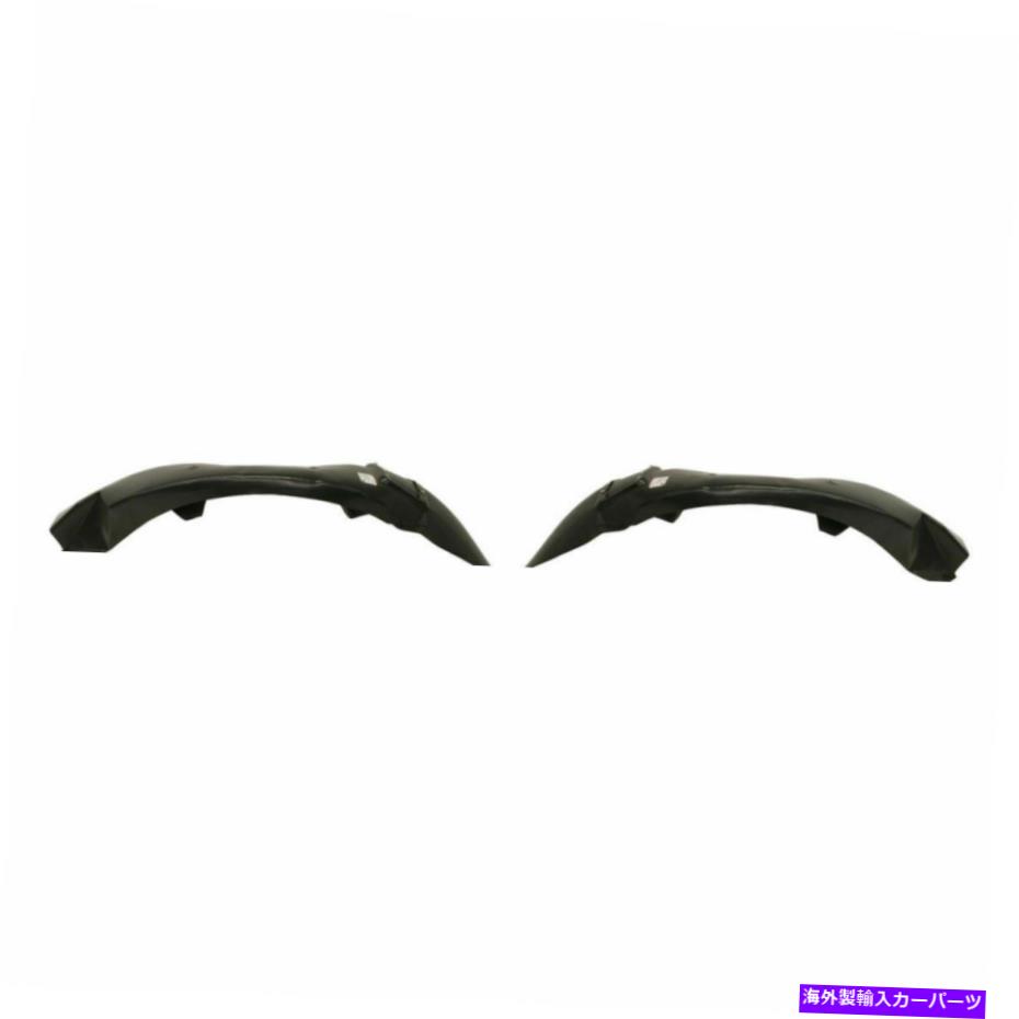 Fender Liner Splash 2フロントインナーフェンダースプラッシュシールドライナーLH&RHサイドカマロを適合の新しいセット New Set Of 2 Front Inner Fender Splash Shield Liner LH & RH Side Fits Camaro 【並行輸入品】|カスタムパーツ WORLD倉庫