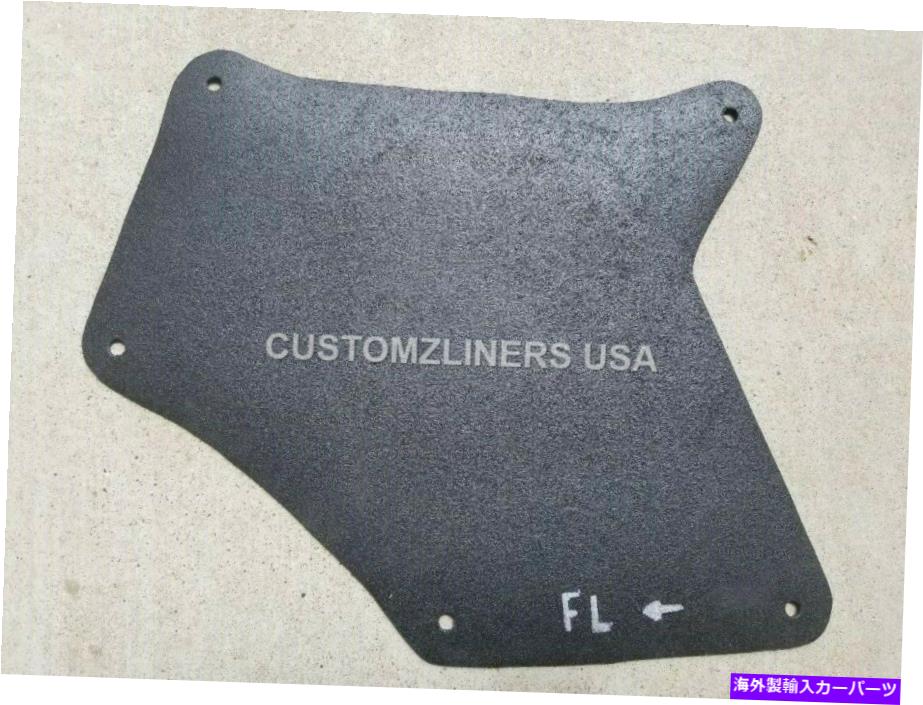 Fender Liner Splash スプラッシュシールドフィット2007-2014トヨタFJクルーザーフェンダーライナーエプロンシールガードについて Splash Shield Fit for 2007-2014 Toyota FJ Cruiser Fender Liner Apron Seal Guard 【並行輸入品】