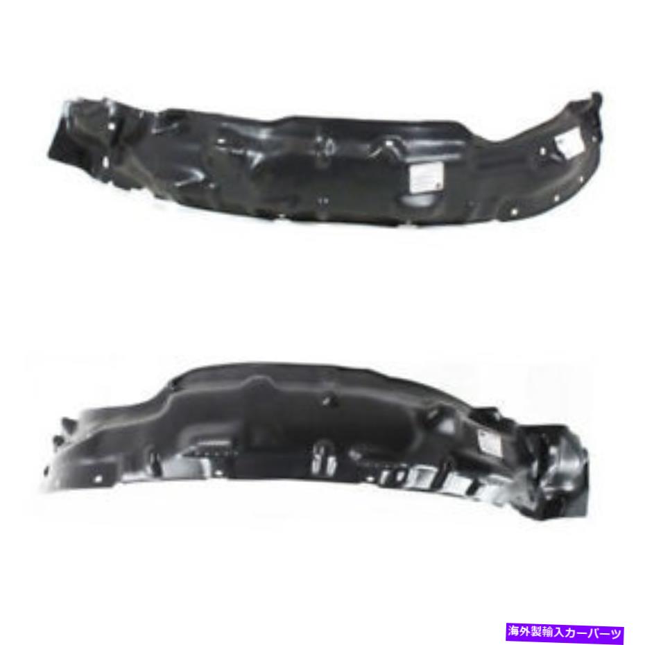 Fender Liner Splash 95から00のためのタコマフロントスプラッシュシールドインナーフェンダーライナー左右サイドSET PAIR For 95-00 Tacoma Front Splash Shield Inner Fender Liner Left Right Side SET PAIR 【並行輸入品】|カスタムパーツ WORLD倉庫