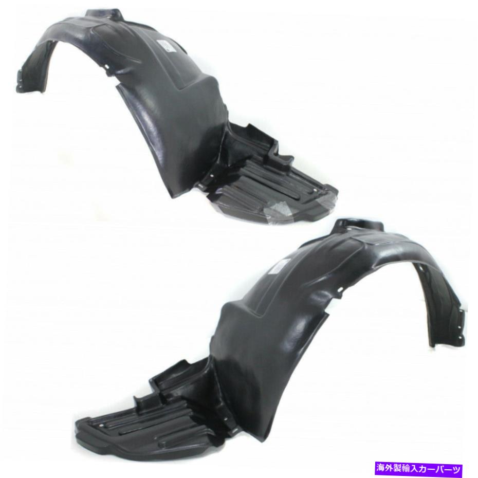 Fender Liner Splash スバルレガシィスプラッシュガード/フェンダーライナー2000-2004 LHとRHペア/セットフロント用 For Subaru Legacy Splash Guard/Fender Liner 2000-2004 LH and RH Pair/Set Front 【並行輸入品】