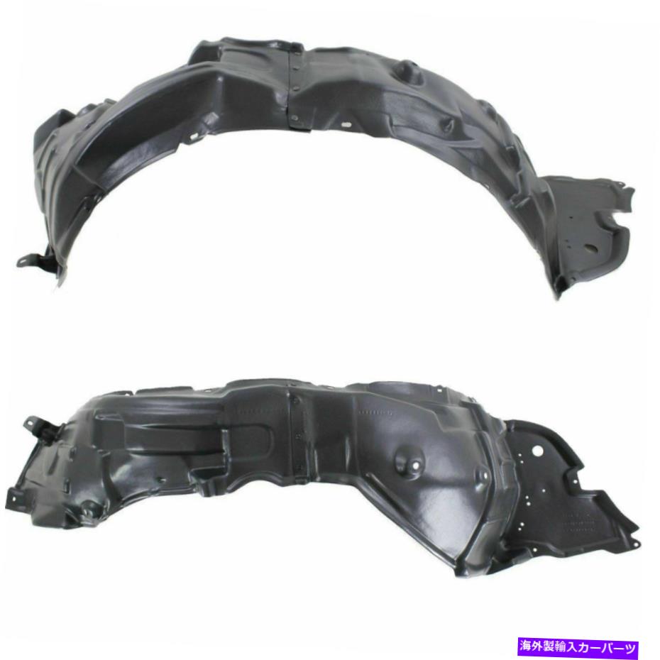 Fender Liner Splash 2フロントインナーフェンダースプラッシュシールドライナーLH&RHサイドの新しいセットは、IS250に適合します New Set of 2 Front Inner Fender Splash Shield Liner LH & RH Side Fits IS250 【並行輸入品】|カスタムパーツ WORLD倉庫