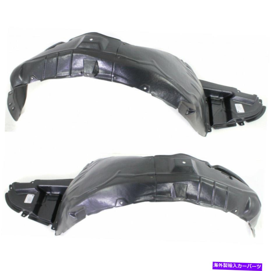 Fender Liner Splash スバルB9トライベッカスプラッシュガード/フェンダーライナー2006 2007 LHとRHペアフロント用 For Subaru B9 Tribeca Splash Guard/Fender Liner 2006 2007 LH and RH Pair Front 【並行輸入品】