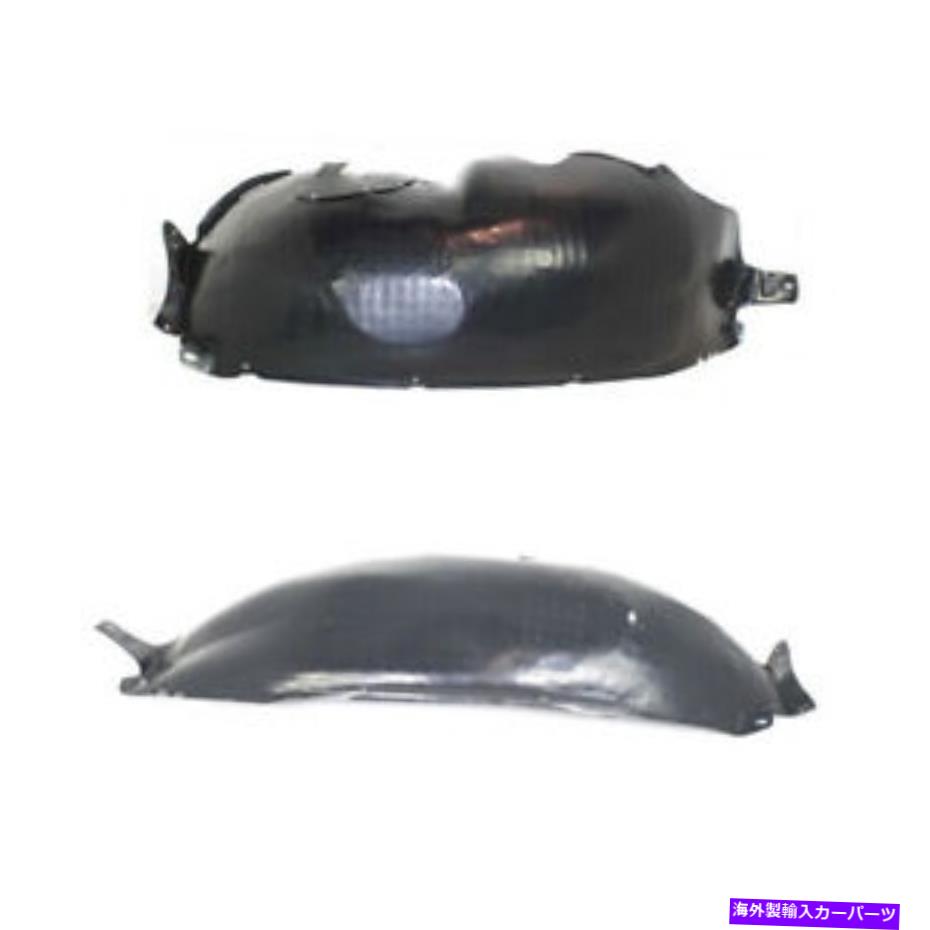 Fender Liner Splash エクスペディション/ F150トラックのフロントスプラッシュシールドインナーフェンダーライナー左右SET PAIR Expedition/F150 Truck Front Splash Shield Inner Fender Liner Left Right SET PAIR 【並行輸入品】