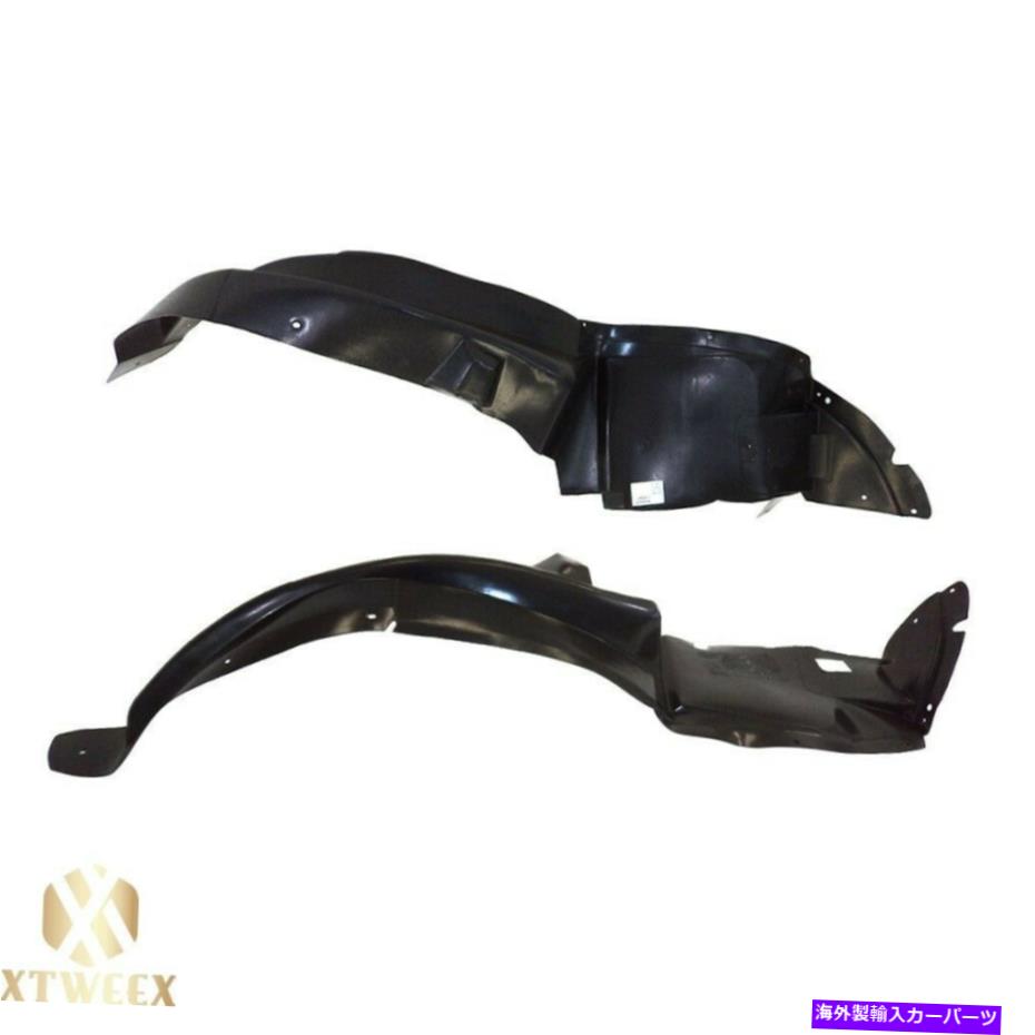 Fender Liner Splash 左+右06-11シボレーHHRのために2のサイドフェンダーライナースプラッシュシールドペアセット Left+Right Side Fender Liner Splash Shield Pair Set of 2 For 06-11 Chevrolet HHR 【並行輸入品】|カスタムパーツ WORLD倉庫