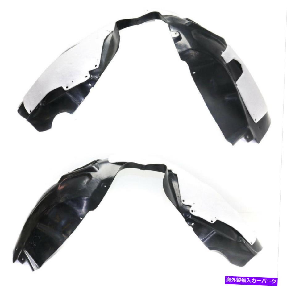 Fender Liner Splash 15-17の新着フロントドライバー＆助手席側フェンダースプラッシュライナーCHRYSLER 200 New Front Driver & Passenger Side Fender Splash Liner For 15-17 CHRYSLER 200 【並行輸入品】