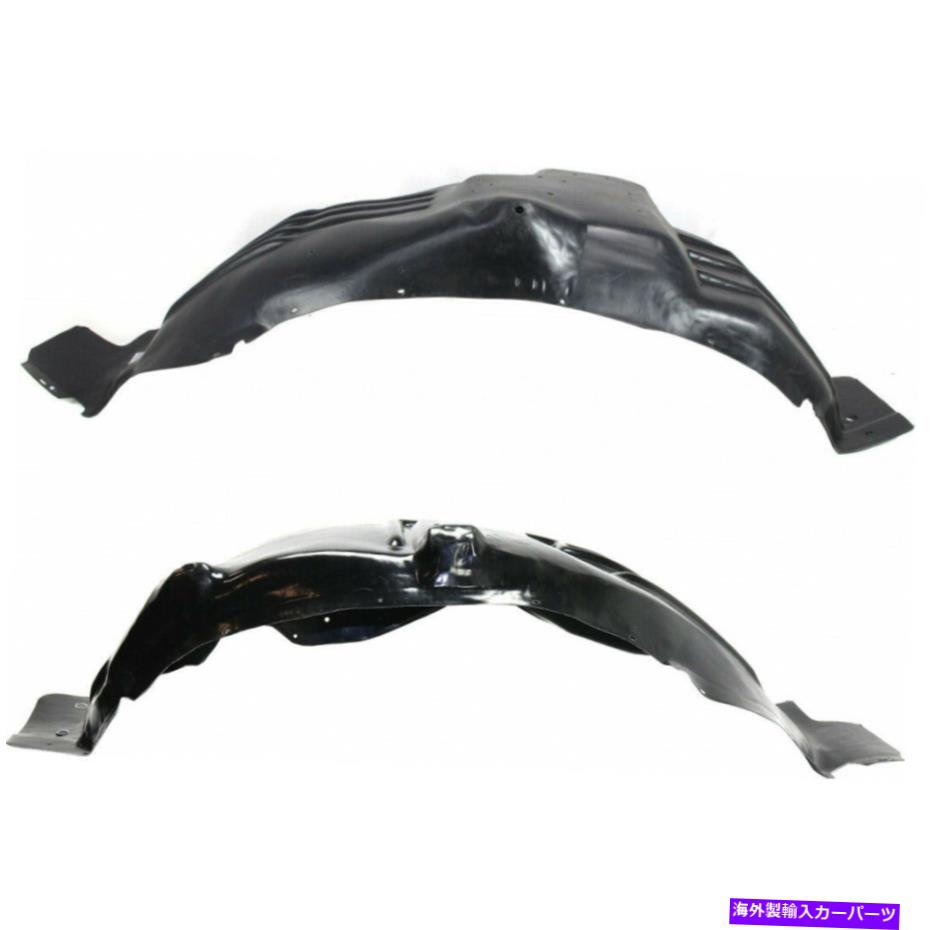 Fender Liner Splash フォードF-150スプラッシュガード/フェンダーライナー1987から1997 LH&RHペア/セットフロント用 For Ford F-150 Splash Guard/Fender Liner 1987-1997 LH & RH Pair/Set Front 【並行輸入品】|カスタムパーツ WORLD倉庫