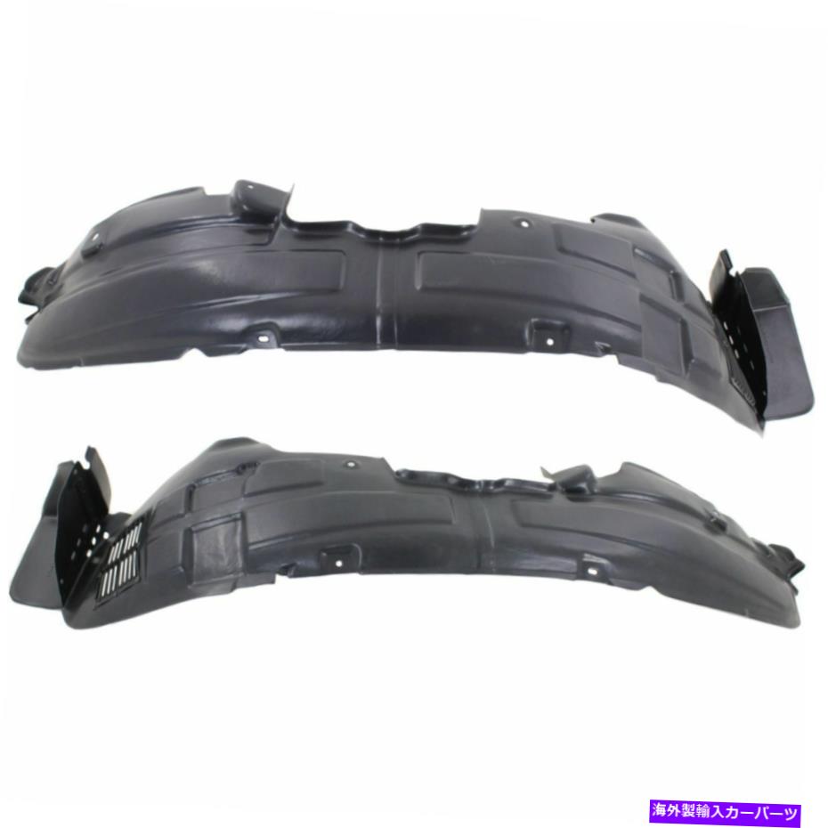 Fender Liner Splash 新しいフロントドライバー&助手席側フェンダースプラッシュライナーセット2011 2012 2013ソレント New Front Driver & Passenger Side Fender Splash Liner Set 2011 2012 2013 Sorento 【並行輸入品】