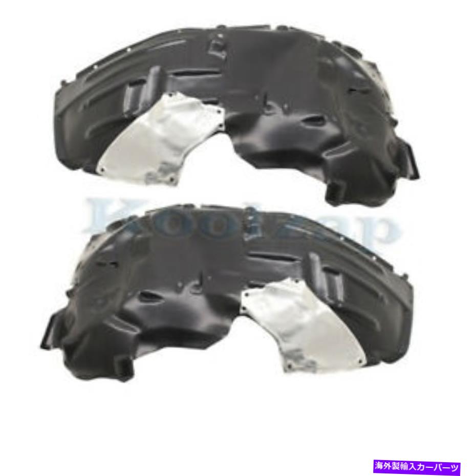 Fender Liner Splash 18-19ラングラー(ルビコンO / W)フロントスプラッシュシールドインナーフェンダーライナーSET PAIR 18-19 Wrangler (w/o Rubicon) Front Splash Shield Inner Fender Liner SET PAIR 【並行輸入品】|カスタムパーツ WORLD倉庫