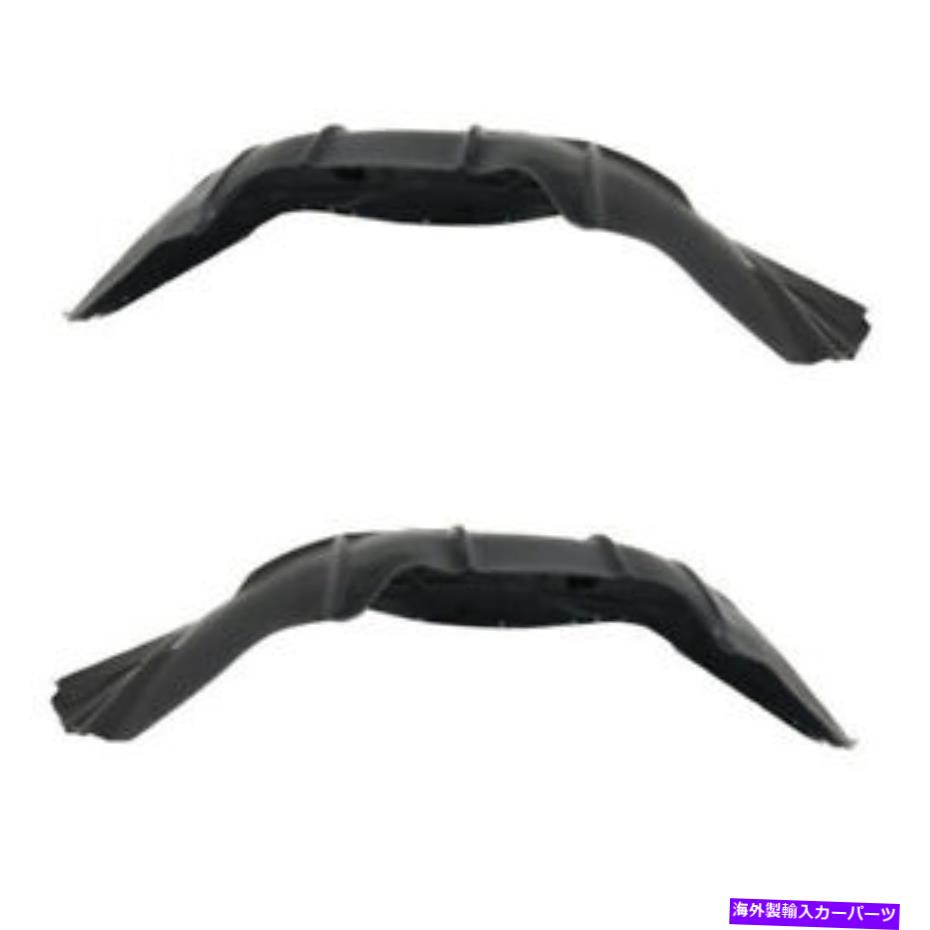 Fender Liner Splash 15-18シルバラードフロントスプラッシュシールドインナーフェンダーライナーパネルの左右SET PAIR 15-18 Silverado Front Splash Shield Inner Fender Liner Panel Left Right SET PAIR 【並行輸入品】