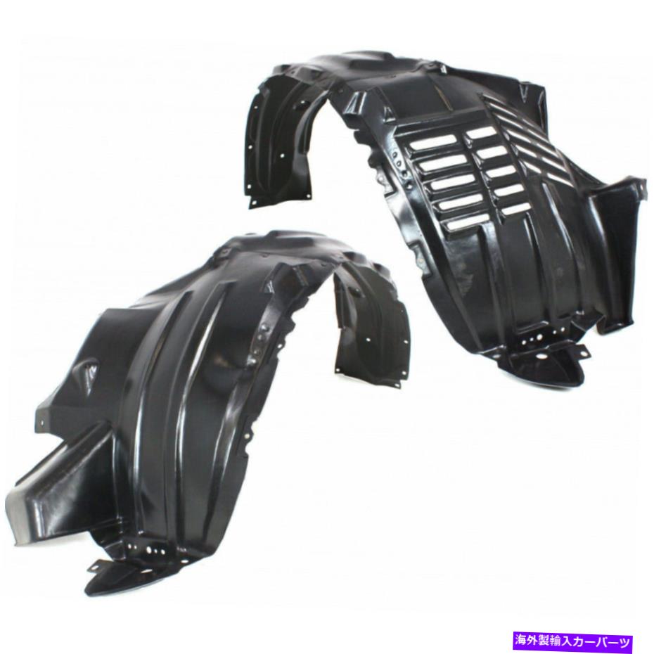 Fender Liner Splash トヨタランドクルーザースプラッシュガード/フェンダーライナー2008-2015ペアフロントインナー用 For Toyota Land Cruiser Splash Guard/Fender Liner 2008-2015 Pair Front Inner 【並行輸入品】|カスタムパーツ WORLD倉庫