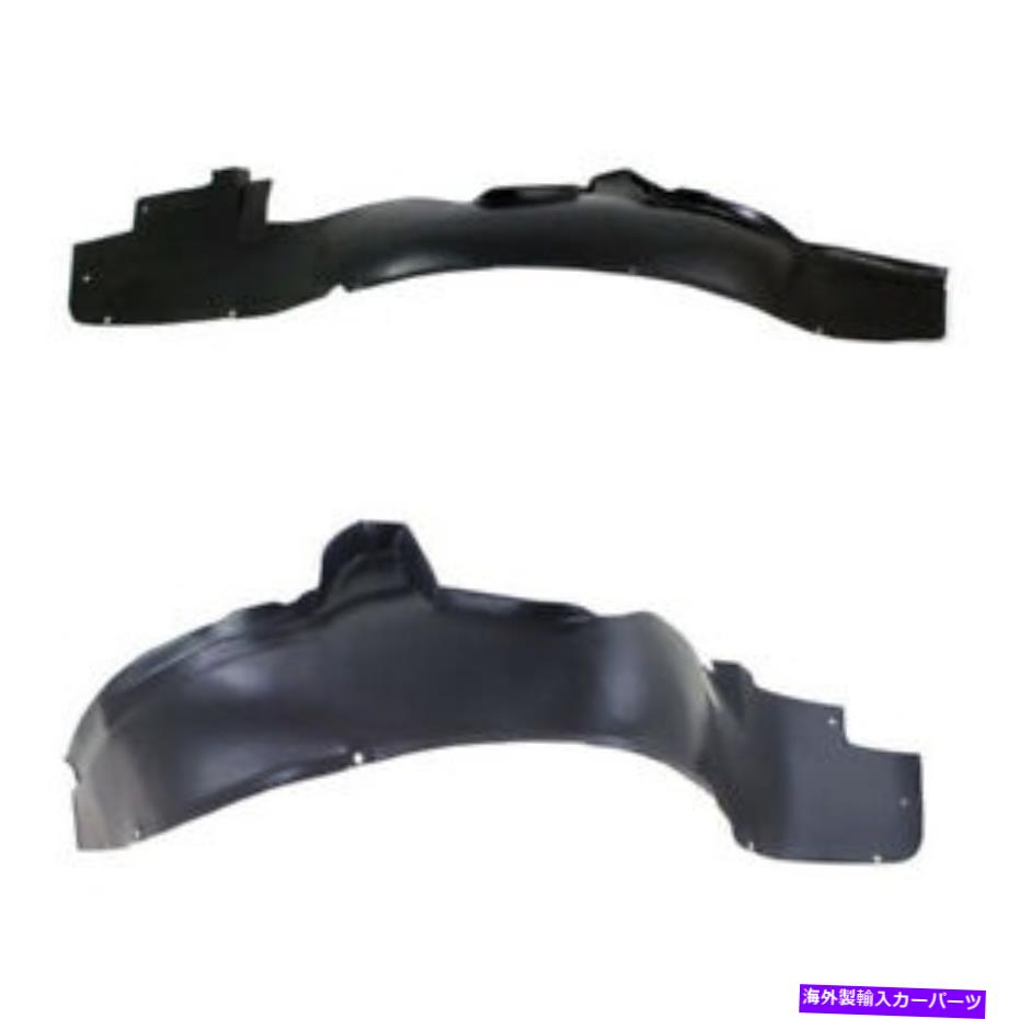 Fender Liner Splash 04から08グランプリフロントスプラッシュシールドインナーフェンダーライナー左右サイドSET PAIR 04-08 Grand Prix Front Splash Shield Inner Fender Liner Left Right Side SET PAIR 【並行輸入品】