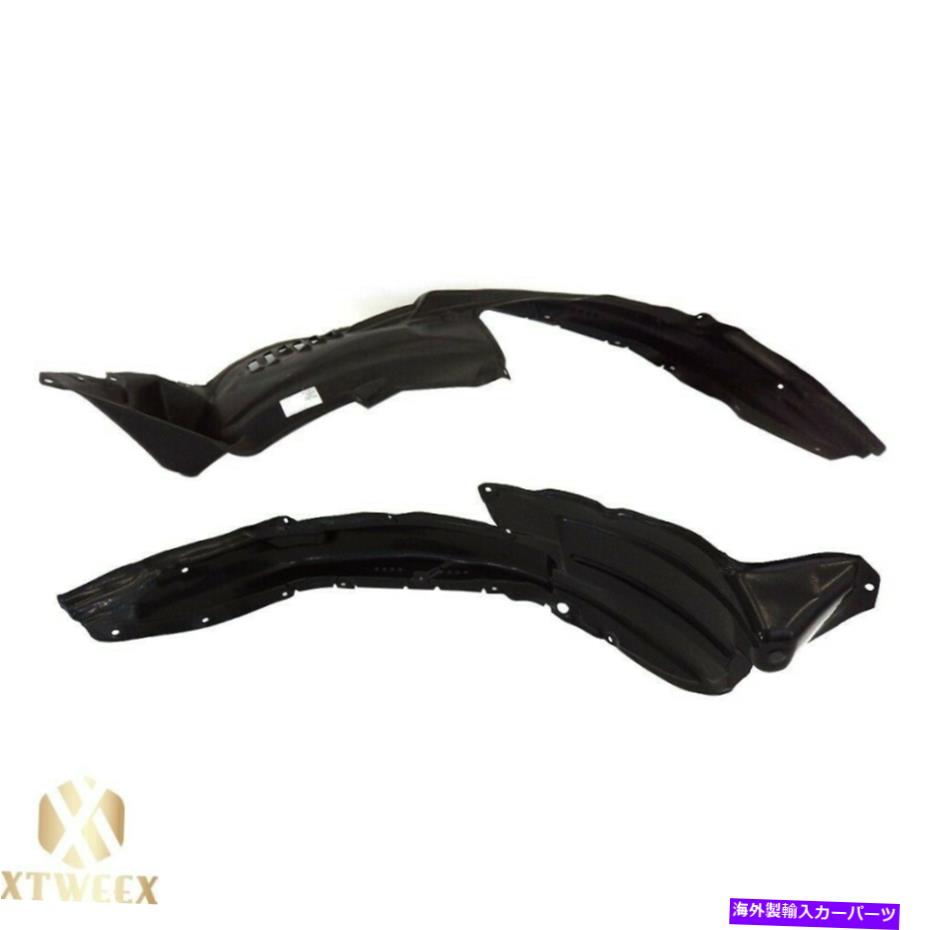 Fender Liner Splash 03-05トヨタ4ランナーのために左+右サイドフェンダーライナースプラッシュシールドペアセット Left+Right Side Fender Liner Splash Shield Pair Set For 03-05 Toyota 4Runner 【並行輸入品】｜カスタムパーツ WORLD倉庫