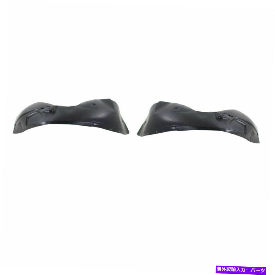 Fender Liner Splash 2フロントフェンダーライナースプラッシュシールドLHとRHサイドのセットキャデラックSRXはフィット Set Of 2 Front Fender Liner Splash Shield LH And RH Side Fits Cadillac SRX 【並行輸入品】|カスタムパーツ WORLD倉庫