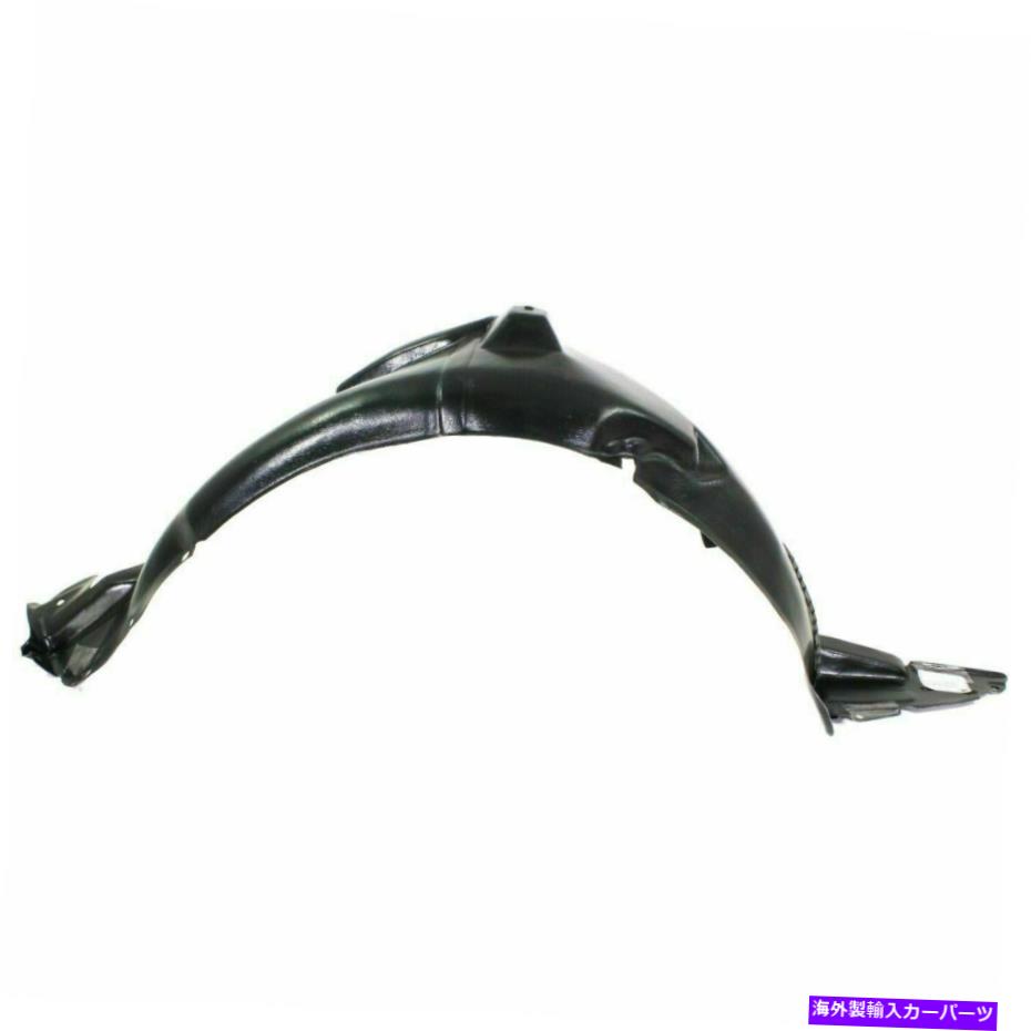 Fender Liner Splash 前方右側スプラッシュシールドは、2006年から2011年現代アクセントフェンダーライナーに適合します Front Right Side Splash Shield Fits 2006-2011 Hyundai Accent Fender Liner 【並行輸入品】