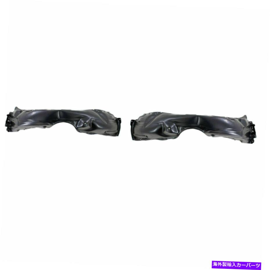 Fender Liner Splash 2フロントフェンダーライナースプラッシュシールドLH＆RHサイドのセットトヨタカムリはフィット Set Of 2 Front Fender Liner Splash Shield LH & RH Side Fits Toyota Camry 【並行輸入品】