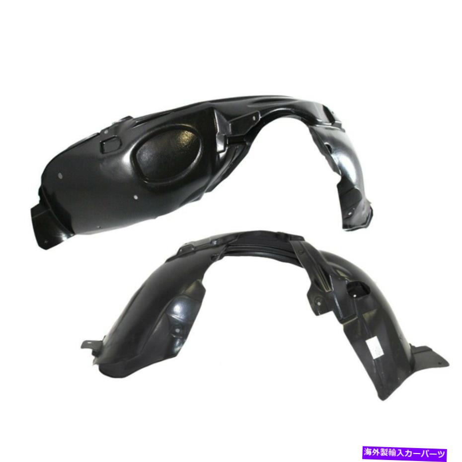 Fender Liner Splash AM左、ミニクーパーのために左右一対のスプラッシュシールド AM Left,Right Pair Splash Shield For Mini Cooper 【並行輸入品】