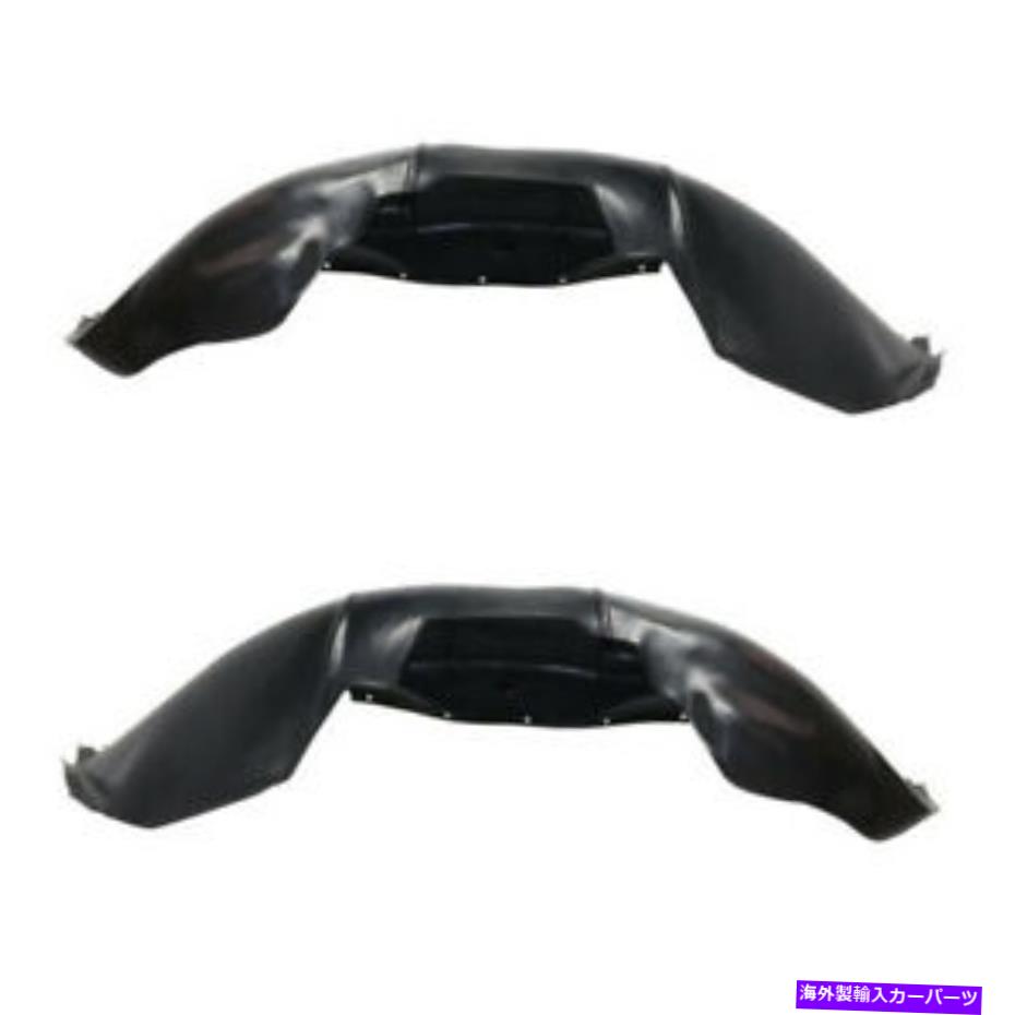 Fender Liner Splash 15-19エスカレードフロントスプラッシュシールドインナーフェンダーライナーパネルの左右SET PAIR 15-19 Escalade Front Splash Shield Inner Fender Liner Panel Left Right SET PAIR 【並行輸入品】