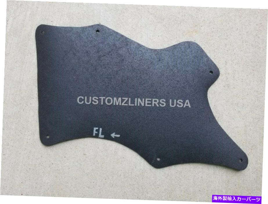 Fender Liner Splash トヨタタコマ2005-2015 EXT CAB 4 CYLフェンダーライナーエプロンフラップのためのスプラッシュシール Splash Seal for Toyota Tacoma 2005-2015 EXT CAB 4 CYL Fender Liner Apron Flap 【並行輸入品】