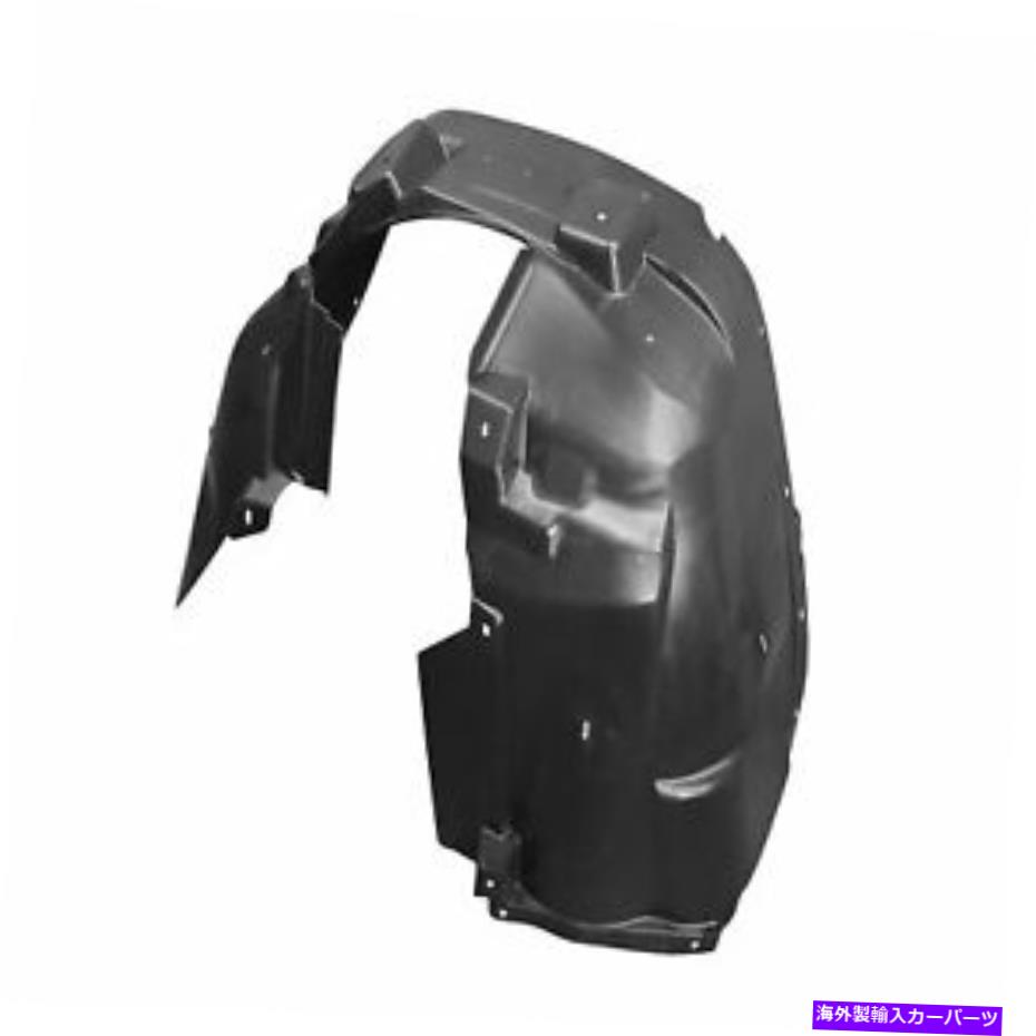 Fender Liner Splash 2017年 - 2020年のジープコンパスフロントフェンダーライナー（スプラッシュシールド） - 左（ドライバー） for 2017 - 2020 Jeep Compass Front Fender Liner (Splash Shield) - Left (Driver) 【並行輸入品】