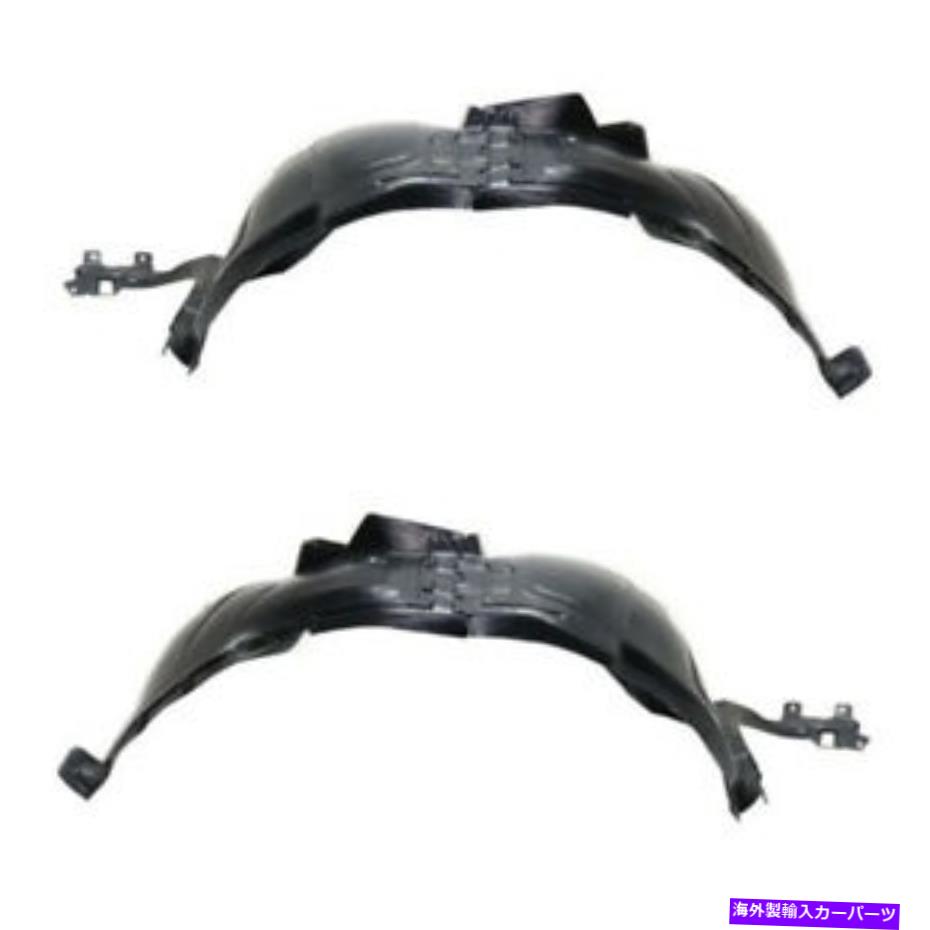 Fender Liner Splash 13-16マリブフロントスプラッシュシールドインナーフェンダーライナーパネル左右SET PAIR 13-16 Malibu Front Splash Shield Inner Fender Liner Panel Left & Right SET PAIR 【並行輸入品】