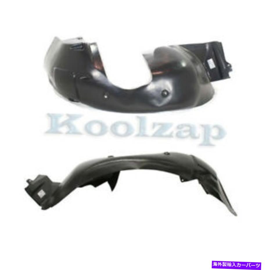 Fender Liner Splash 08-09 G8フロントスプラッシュシールドインナーフェンダーライナーパネル左右のサイドSET PAIR 08-09 G8 Front Splash Shield Inner Fender Liner Panel Left & Right Side SET PAIR 【並行輸入品】｜カスタムパーツ WORLD倉庫 38,682円