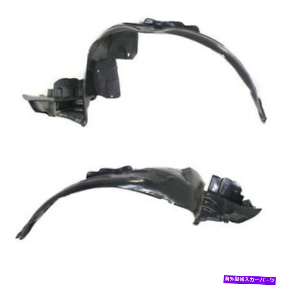 Fender Liner Splash 04-05インプレッサセダンフロントスプラッシュシールドインナーフェンダーライナー左右PAIR SET 04-05 Impreza Sedan Front Splash Shield Inner Fender Liner Left & Right PAIR SET 【並行輸入品】