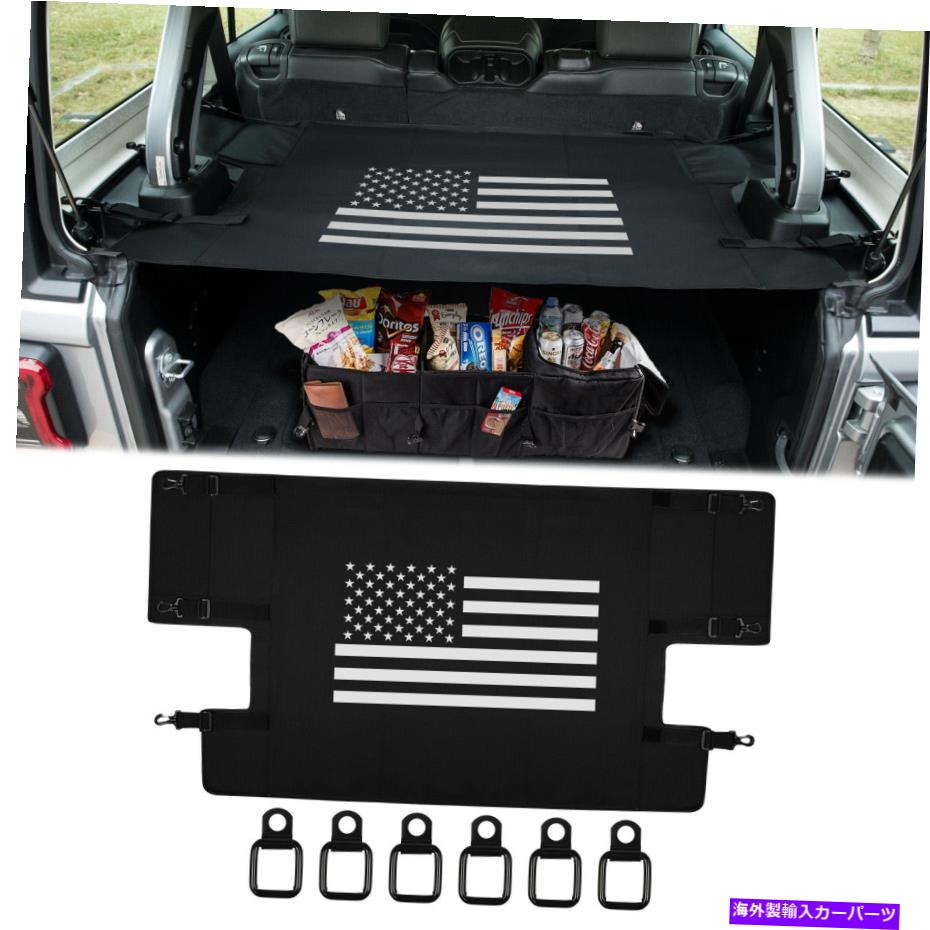 Cover Rear Trunk ジープラングラーJL JLU 2018 2019のための貨物シールドカバーパッドトランクプロテクターシェード Cargo Cover Shield Pad Trunk Protector Shade for Jeep Wrangler JL JLU 2018 2019 【並行輸入品】