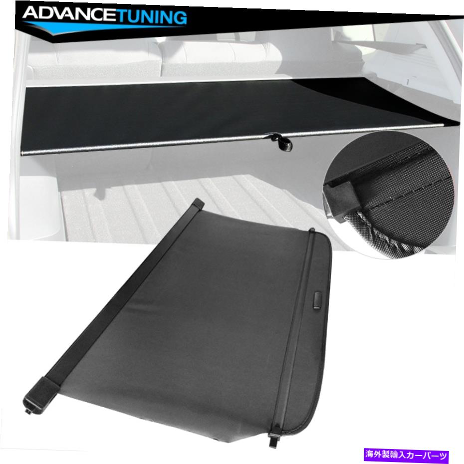 Cover Rear Trunk 7月17日ジープコンパスパトリオットトノートランクシェードリアカーゴカバーブラックフィット Fits 07-17 Jeep Compass Patriot Tonneau Trunk Shade Rear Cargo Cover Black 【並行輸入品】