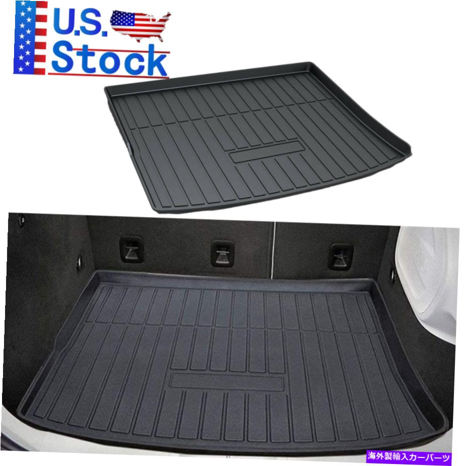 Cover Rear Trunk 2014-2018ジープチェロキーカーゴマットリアトランクライナー用トレイカーペットプロテクトカバー For 2014-2018 Jeep Cherokee Cargo Mat Rear Trunk Liner Protect Tray Carpet Cover 【並行輸入品】
