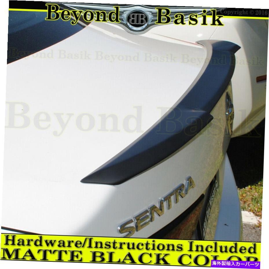 Cover Rear Trunk 2020年については2021年NISSANセントラウィングJDMスタイルトランクスポイラーリップMATTE BLACK For 2020 2021 NISSAN Sentra Wing JDM Style Trunk Lip Spoiler MATTE BLACK 【並行輸入品】