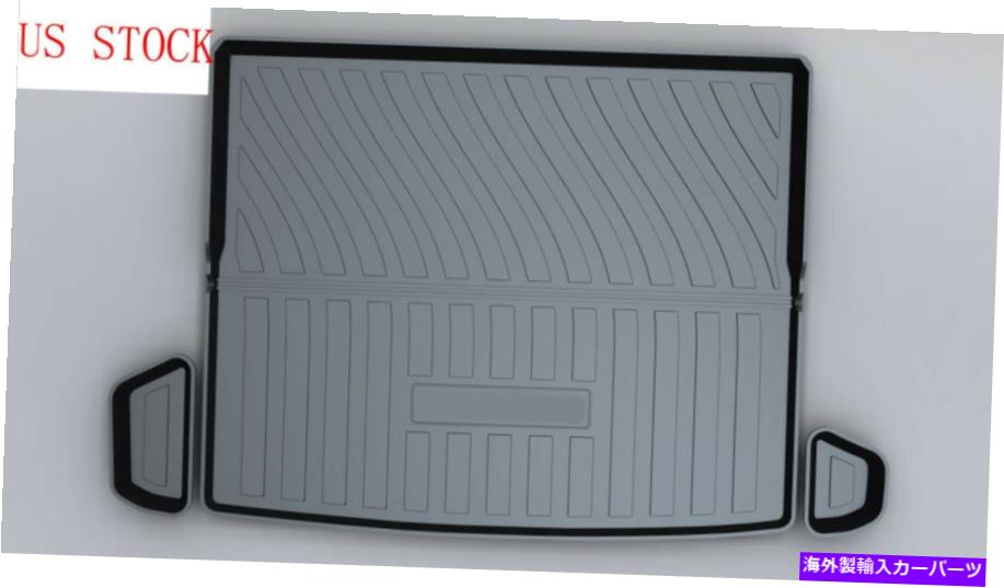 Cover Rear Trunk 車のリアトランクカーゴブラックフロアカバーマットトレイLinerForジープチェロキー2019-2020 Car Rear Trunk Cargo Black Floor Cover Mat Tray LinerFor Jeep Cherokee 2019-2020 【並行輸入品】