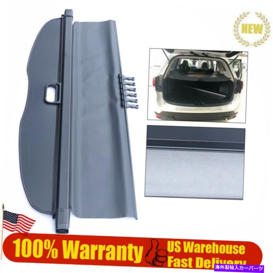 Cover Rear Trunk スバルフォレスター2019 2020用リアトランクカーゴカバーセキュリティシェード Rear Trunk Cargo Cover Security Shade for Subaru Forester 2019 2020 【並行輸入品】
