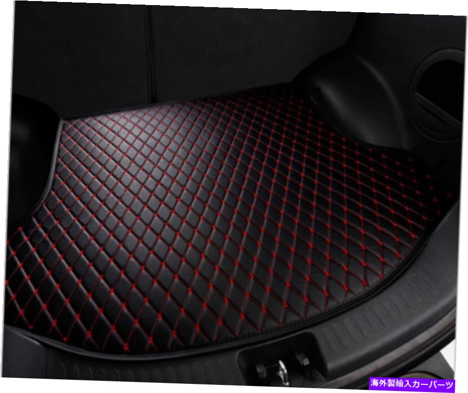 Cover Rear Trunk CRVリアカーゴライナートレイレザーブラックレッドトランクフロアマットカバーホンダ2007-11 CRV Rear Cargo Liner Tray Leather Black Red Trunk Floor Mat Cover Honda 2007-11 【並行輸入品】