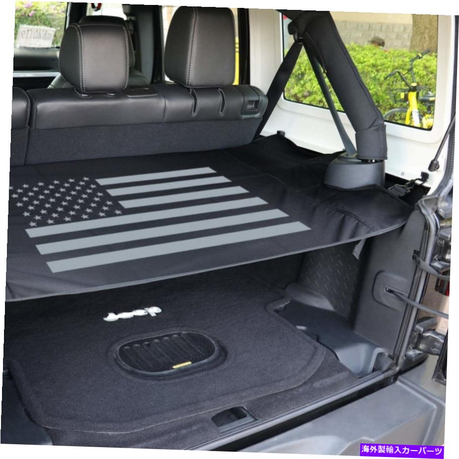 Cover Rear Trunk 4ドアジープラングラーJL用リアトランクシェードカーゴカバーシールド2018+ Rear Trunk Shade Cargo Cover Shield for 4 Doors Jeep Wrangler JL 2018+ 【並行輸入品】 29,530円