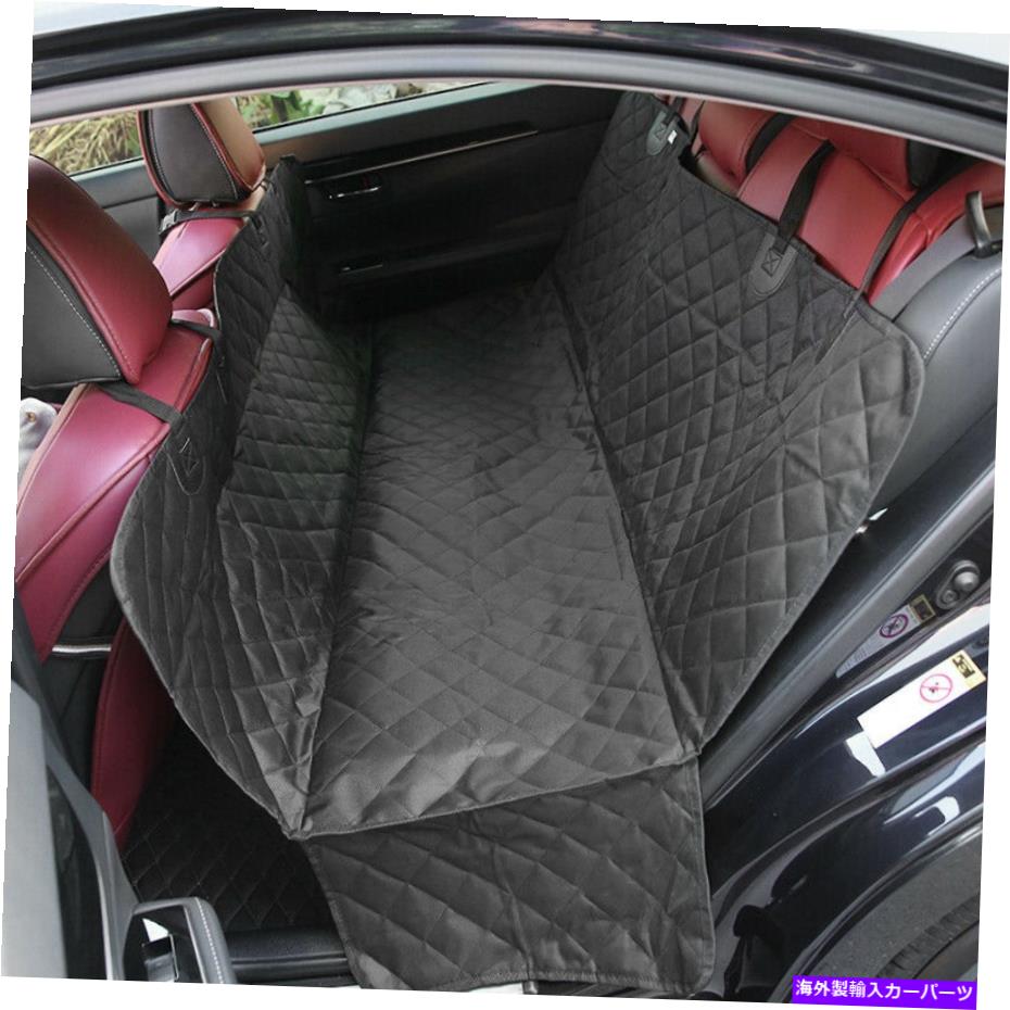 Cover Rear Trunk 防水カー犬ペットバックリアシートマットカバーSUVトラックブランケットハンモックブラック Waterproof Car Dog Pet Back Rear Seat Mat Cover SUV Truck Blanket Hammock Black 【並行輸入品】|カスタムパーツ WORLD倉庫