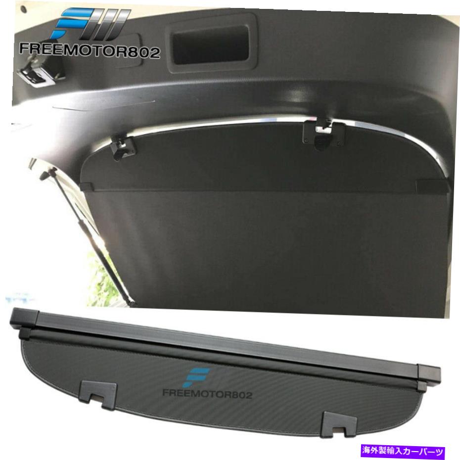 Cover Rear Trunk はめあい17-18マツダCX-5トノーセキュリティカーゴシェードカバーブラック Fits 17-18 Mazda CX-5 Tonneau Security Cargo Shade Cover Black 【並行輸入品】|カスタムパーツ WORLD倉庫