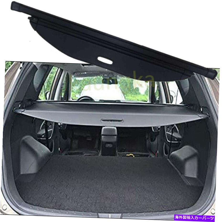 Cover Rear Trunk 2015-2018ヒュンダイサンタフェスポーツリアトランクセキュリティカーゴカバーブラックシェード Rear Trunk Security Cargo Cover Black Shade For 2015-2018 Hyundai Santa Fe Sport 【並行輸入品】