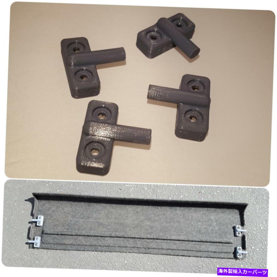Cover Rear Trunk 88-91ホンダCRXリアカーゴカバーブラケット_trunk棚蓋プライバシーブラケット89 90 88-91 Honda CRX Rear Cargo Cover Brackets _trunk shelf lid privacy bracket 89 90 【並行輸入品】