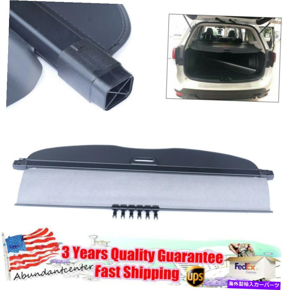 Cover Rear Trunk スバルフォレスター2019 2020用リトラクタブルリアトランクカーゴカバーセキュリティシェード Retractable Rear Trunk Cargo Cover Security Shade For Subaru Forester 2019 2020 【並行輸入品】|カスタムパーツ WORLD倉庫
