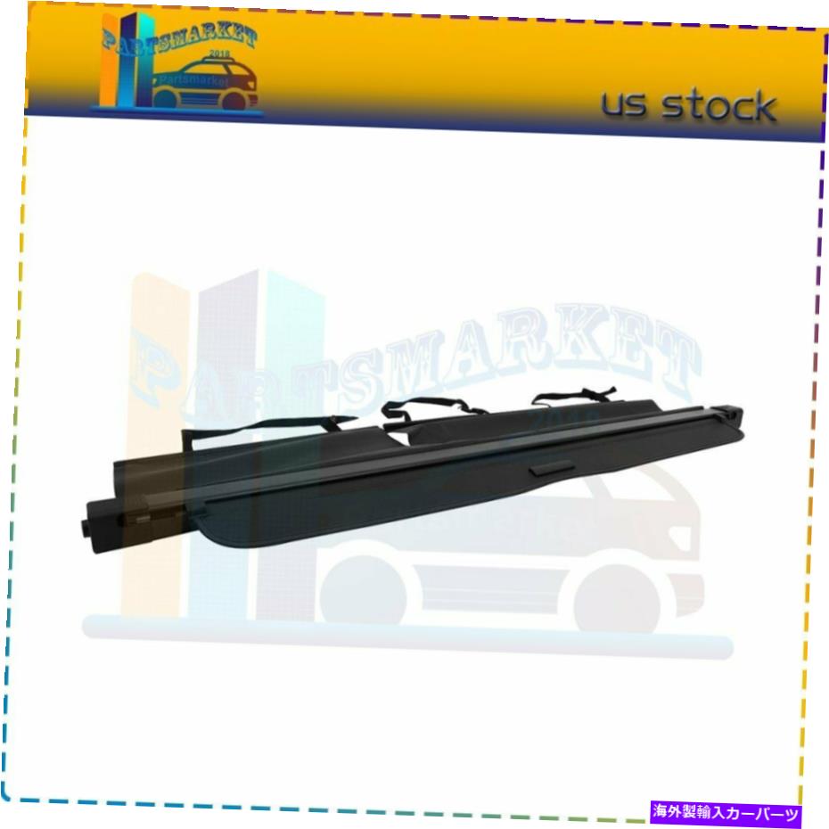 Cover Rear Trunk リアトランクリトラクタブルカーゴトノカバーブラック10-15はめあいレクサスRX350に適合します Rear Retractable Trunk Cargo Tonneau Cover Black Fits 10-15 Fits Lexus RX350 【並行輸入品】｜カスタムパーツ WORLD倉庫