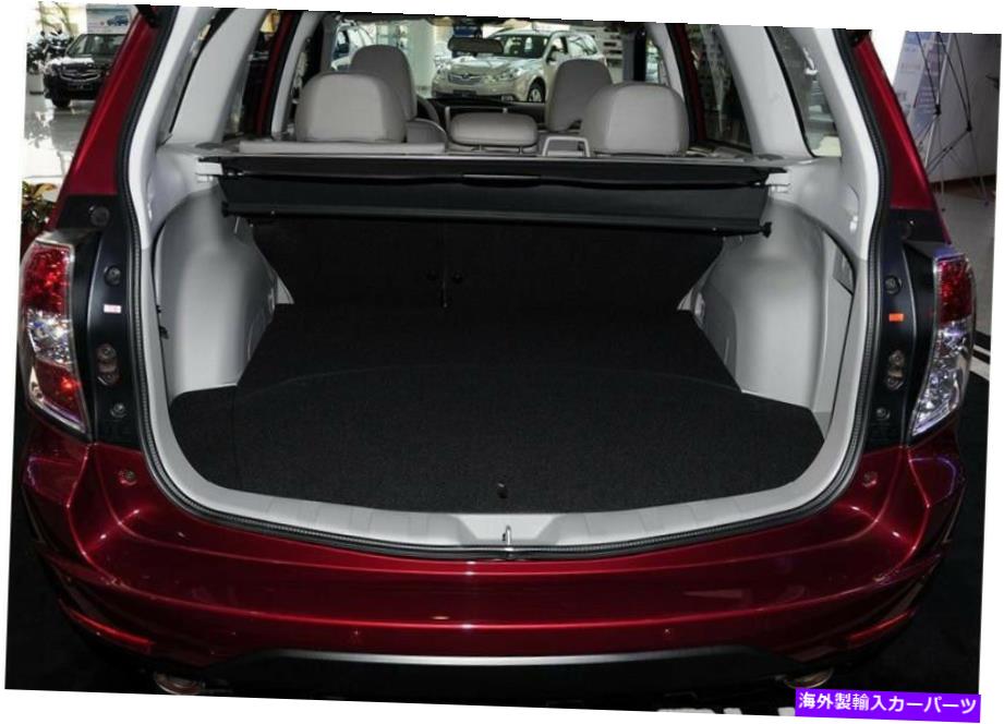 Cover Rear Trunk 2010-2012スバルアウトバックBLACK用リアトランクシェードカーゴカバー Rear Trunk Shade Cargo Cover for 2010-2012 Subaru Outback BLACK 【並行輸入品】