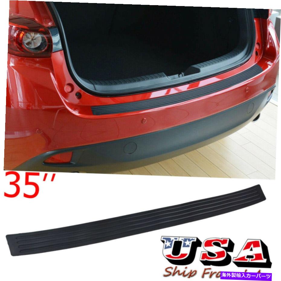 Cover Rear Trunk プレミアムラバーリアトランクバンパーガードプロテクターカバー成形トリムユニバーサル Premium Rubber Rear Trunk Bumper Guard Protector Cover Moulding Trim Universal 【並行輸入品】