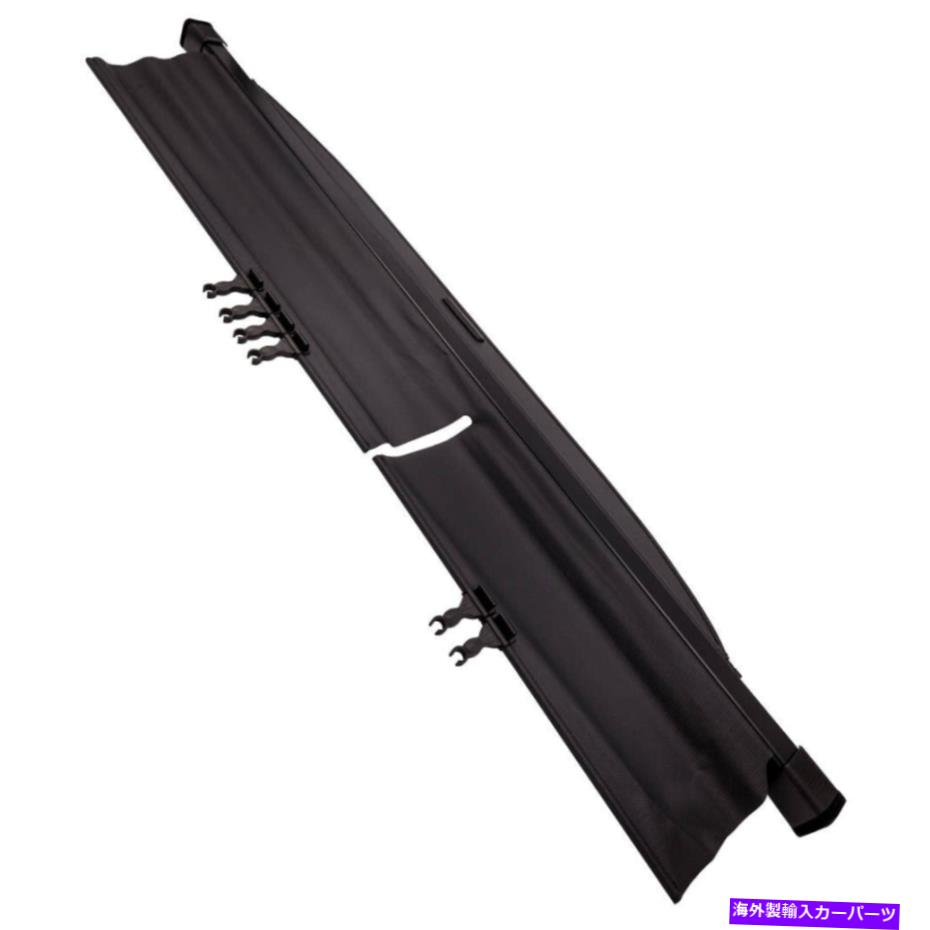 Cover Rear Trunk トノーセキュリティリアトランクカーゴシールドカバートヨタハイランダー14-19ブラック Tonneau Security Rear Trunk Cargo Cover Shield For Toyota Highlander 14-19 Black 【並行輸入品】