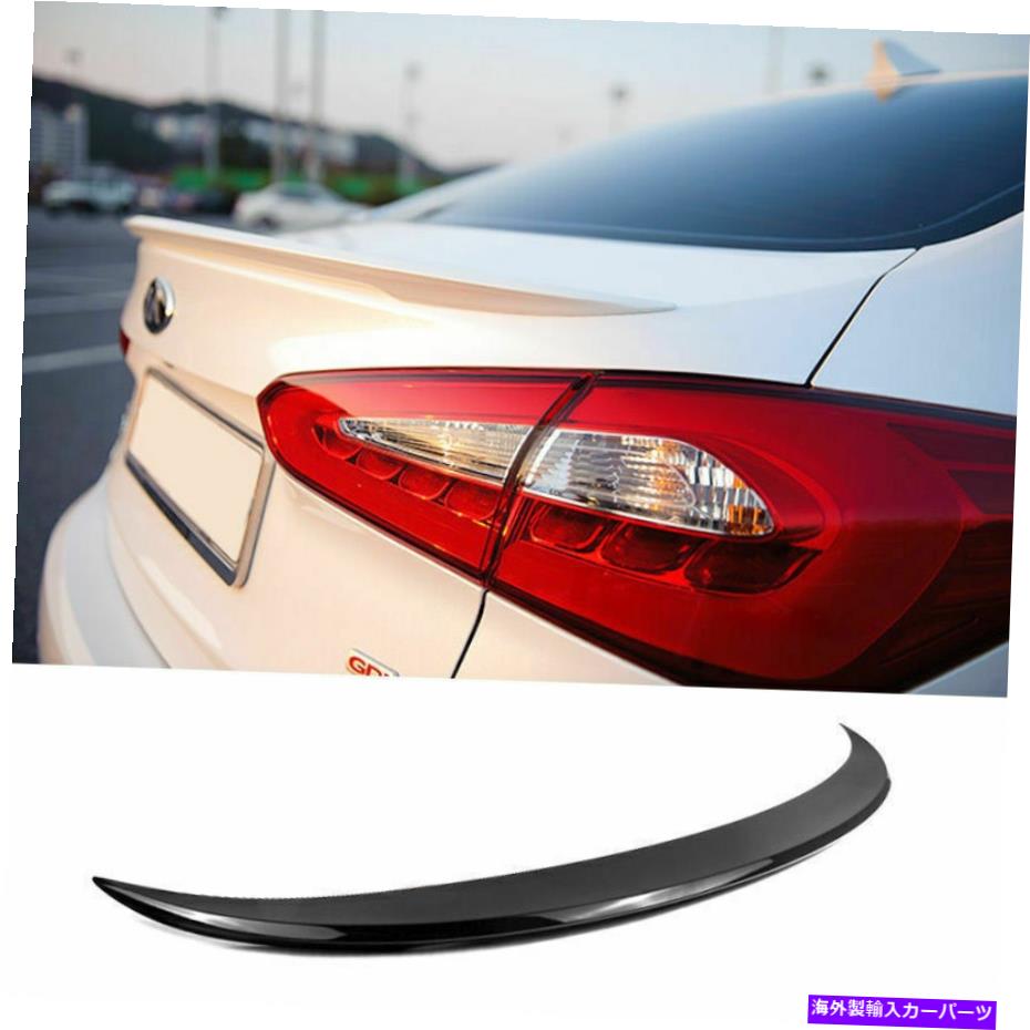 Cover Rear Trunk リアトランクリッドスポイラーリップカバーはKIA 2013年から2018年フォルテセラートK3セダンのために描かれ Rear Trunk Lip Lid Spoiler Cover PAINTED For KIA 2013-2018 Forte Cerato K3 Sedan 【並行輸入品】|カスタムパーツ WORLD倉庫